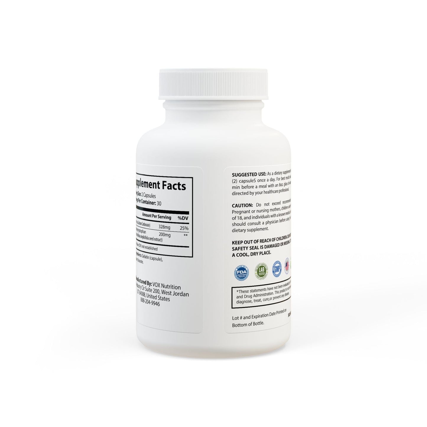 Aziza & Fae 5-HTP Supplement (60 Capsules)