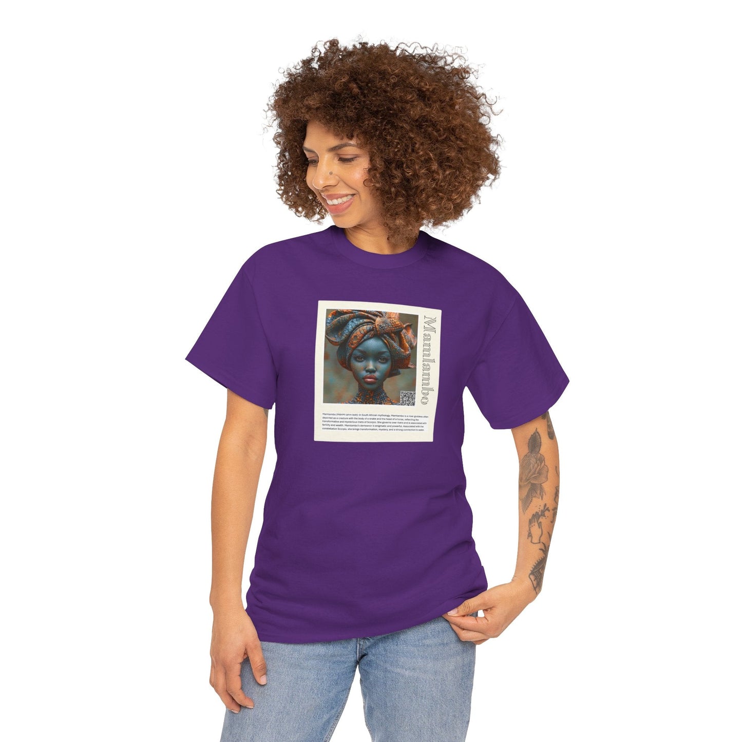 Mamlambo Aziza & Fae Unisex Heavy Cotton Tee