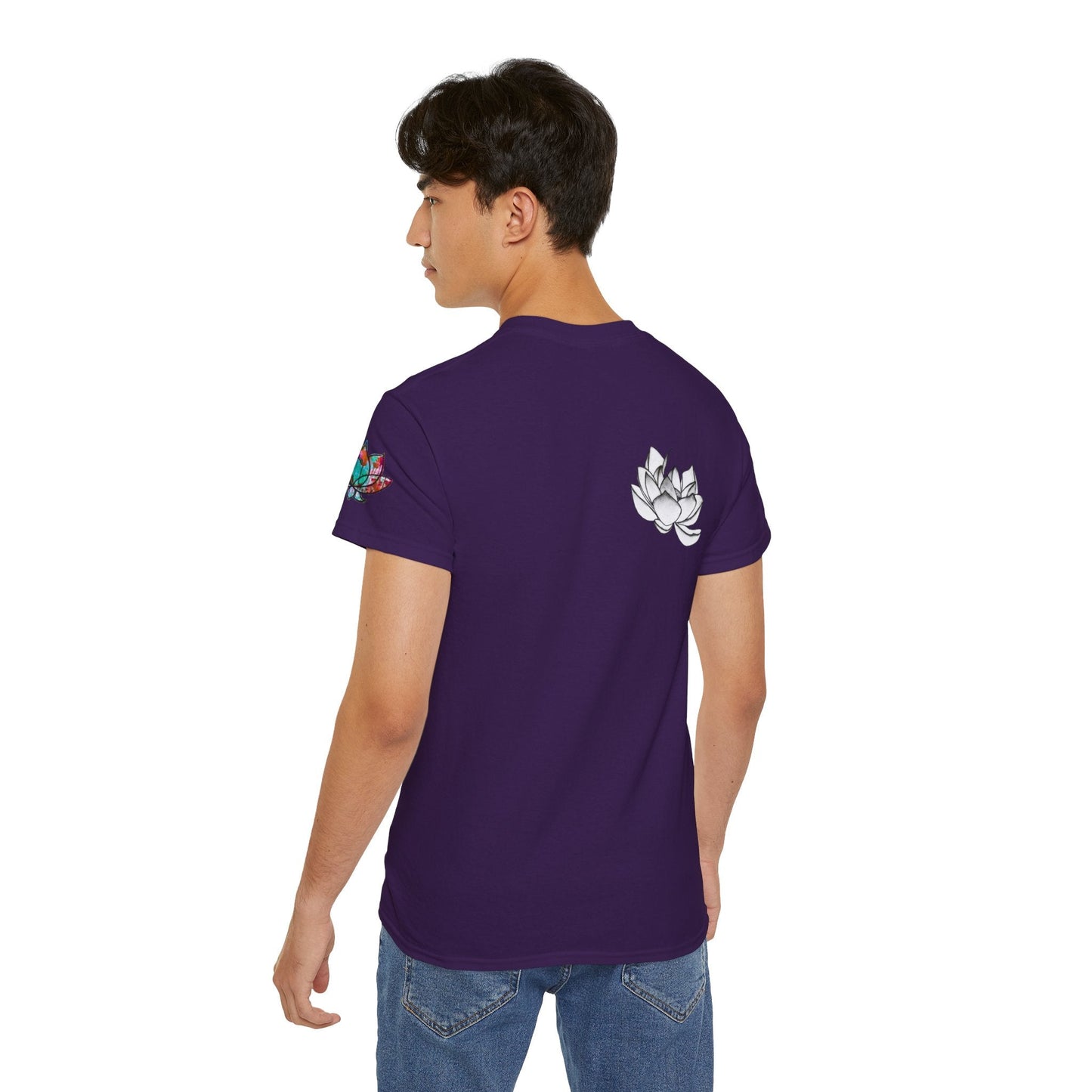 Surf is My Buddha Tablet Print Unisex Ultra Cotton Tee