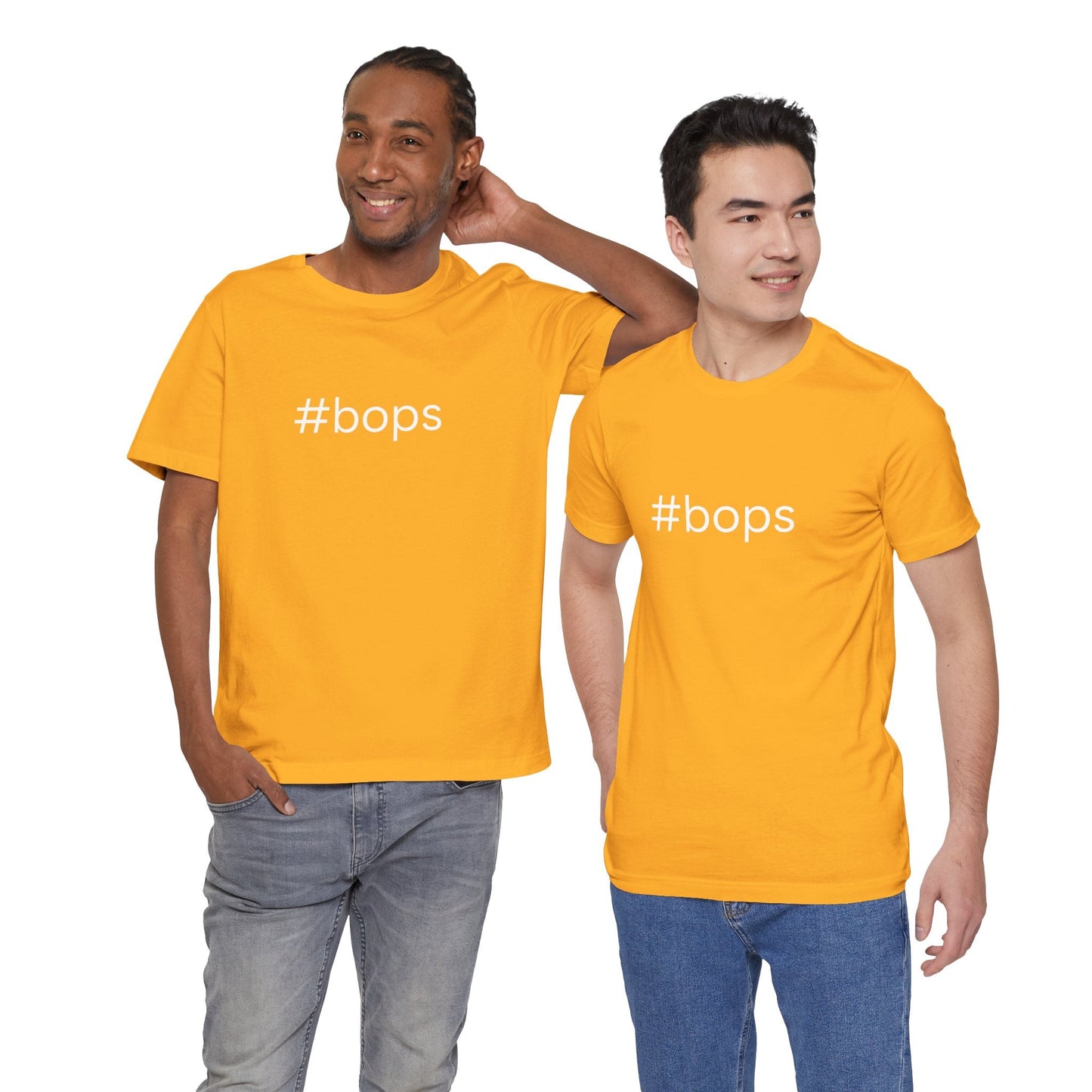 #bops Unisex High End Cotton Short Sleeve Tee