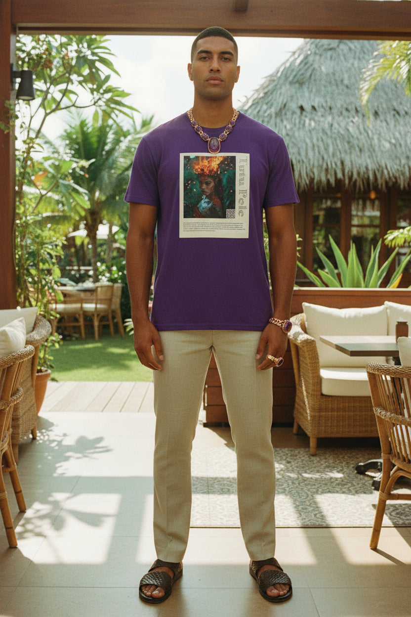 Tūtū Pele Aziza & Fae Unisex Heavy Cotton Tee