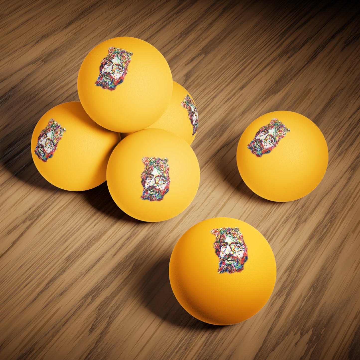 Jerry G 6 Pack Ping Pong Balls