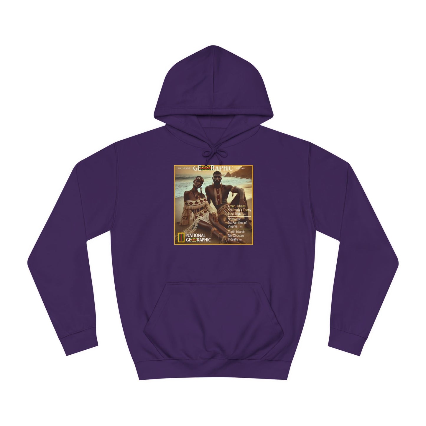 Amaru Turtle Island Unisex College Hoodie