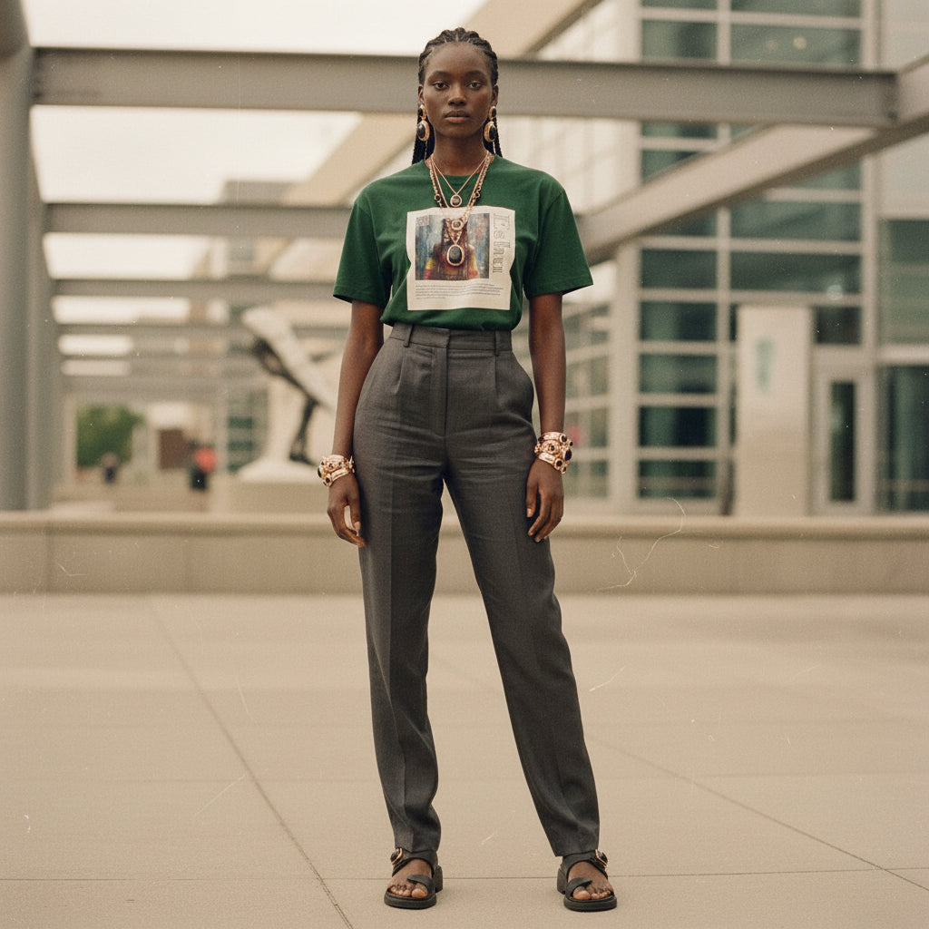 Eshu Aziza & Fae Unisex Heavy Cotton Tee