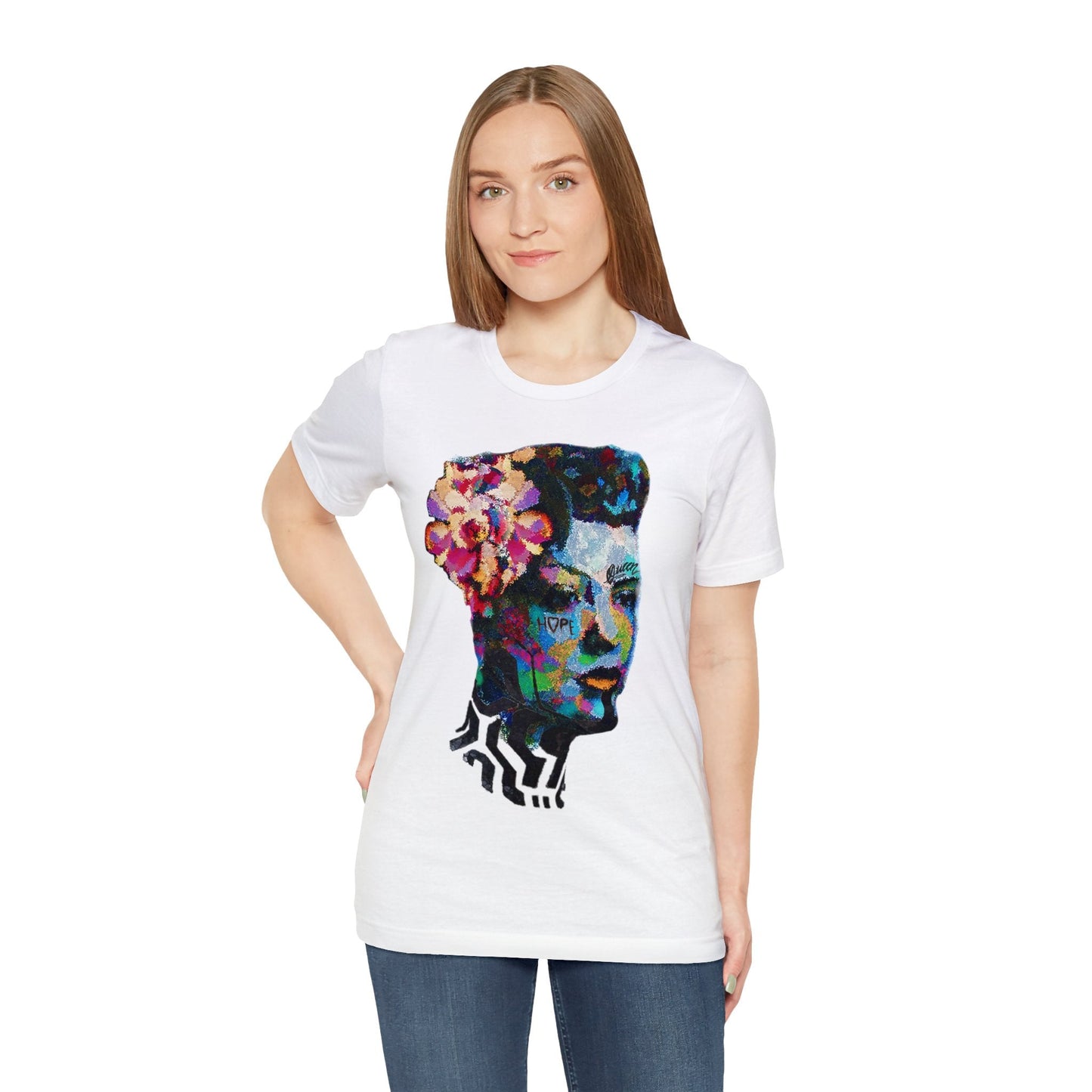 Billie Radical Unisex High End Cotton Short Sleeve Tee HUE+MAN Collective