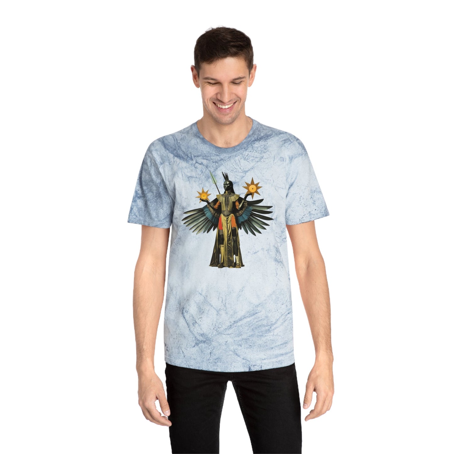 Amaru Khan Stars Unisex Color Blast T-Shirt