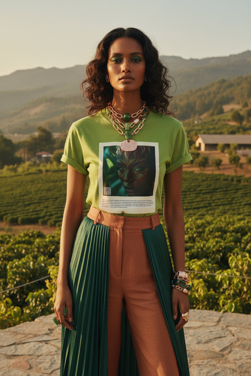 Aja Aziza & Fae Unisex Heavy Cotton Tee