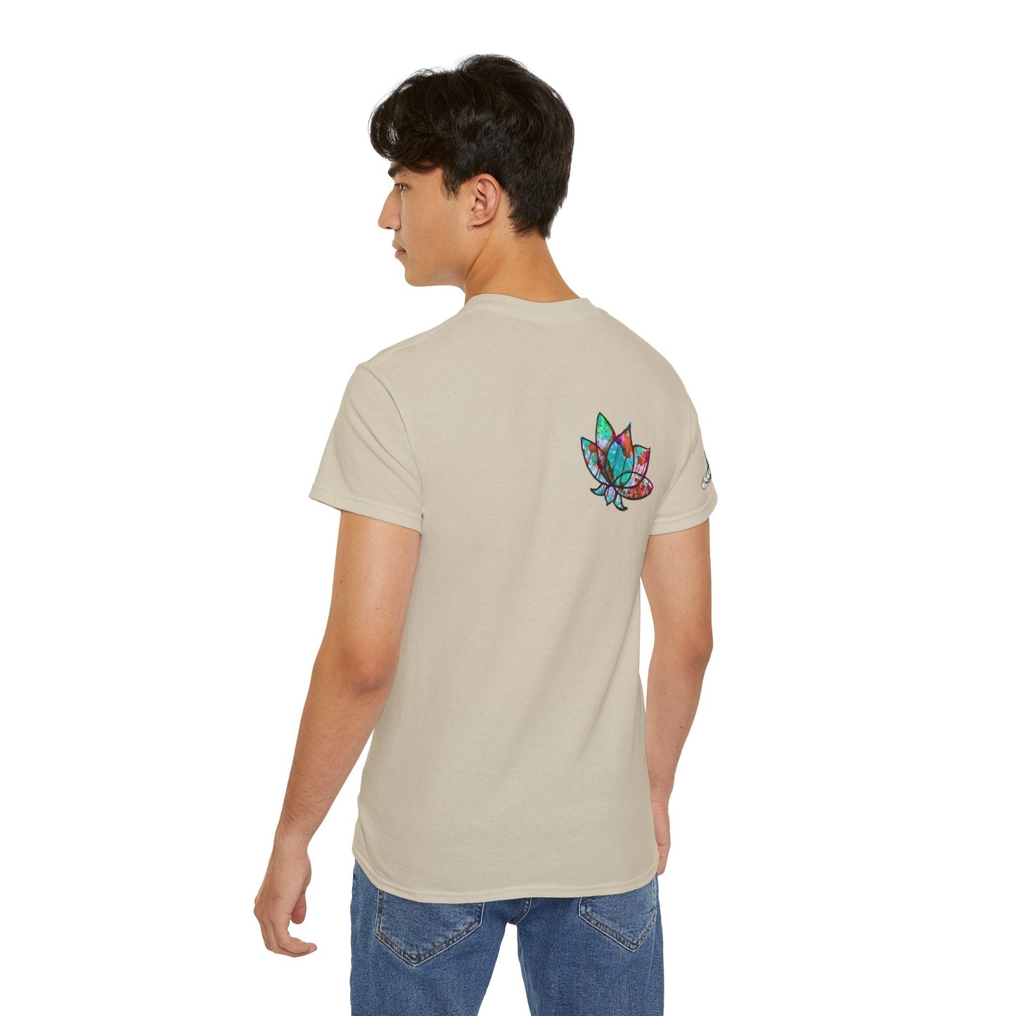 Fine Art Buddha Oil Paint Print Unisex Ultra Cotton Tee
