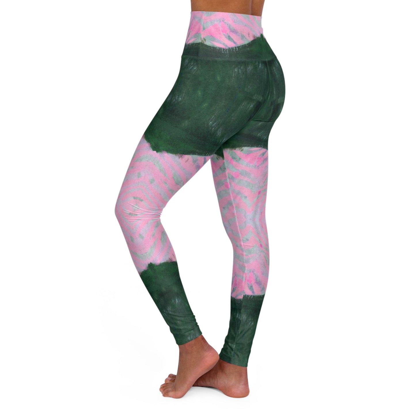 Tiger Bomb High Waisted Leggings