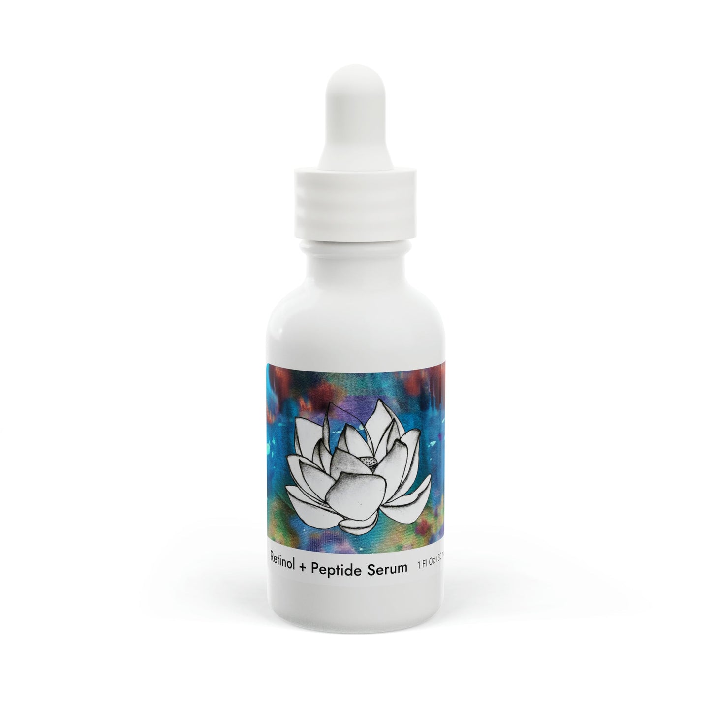 Retinol and Peptide Rejuvenating Face Serum, 1oz Lotus