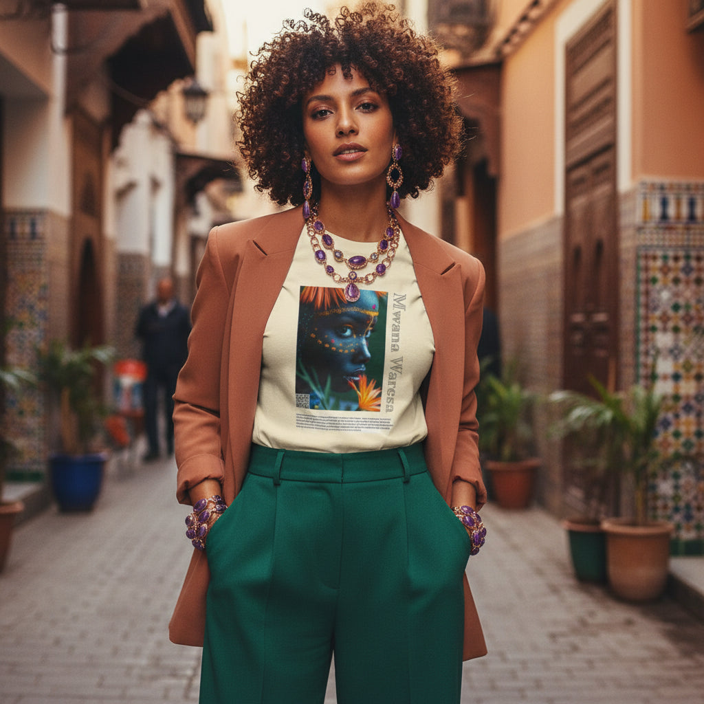 Mwana Waresa Aziza & Fae Unisex Heavy Cotton Tee