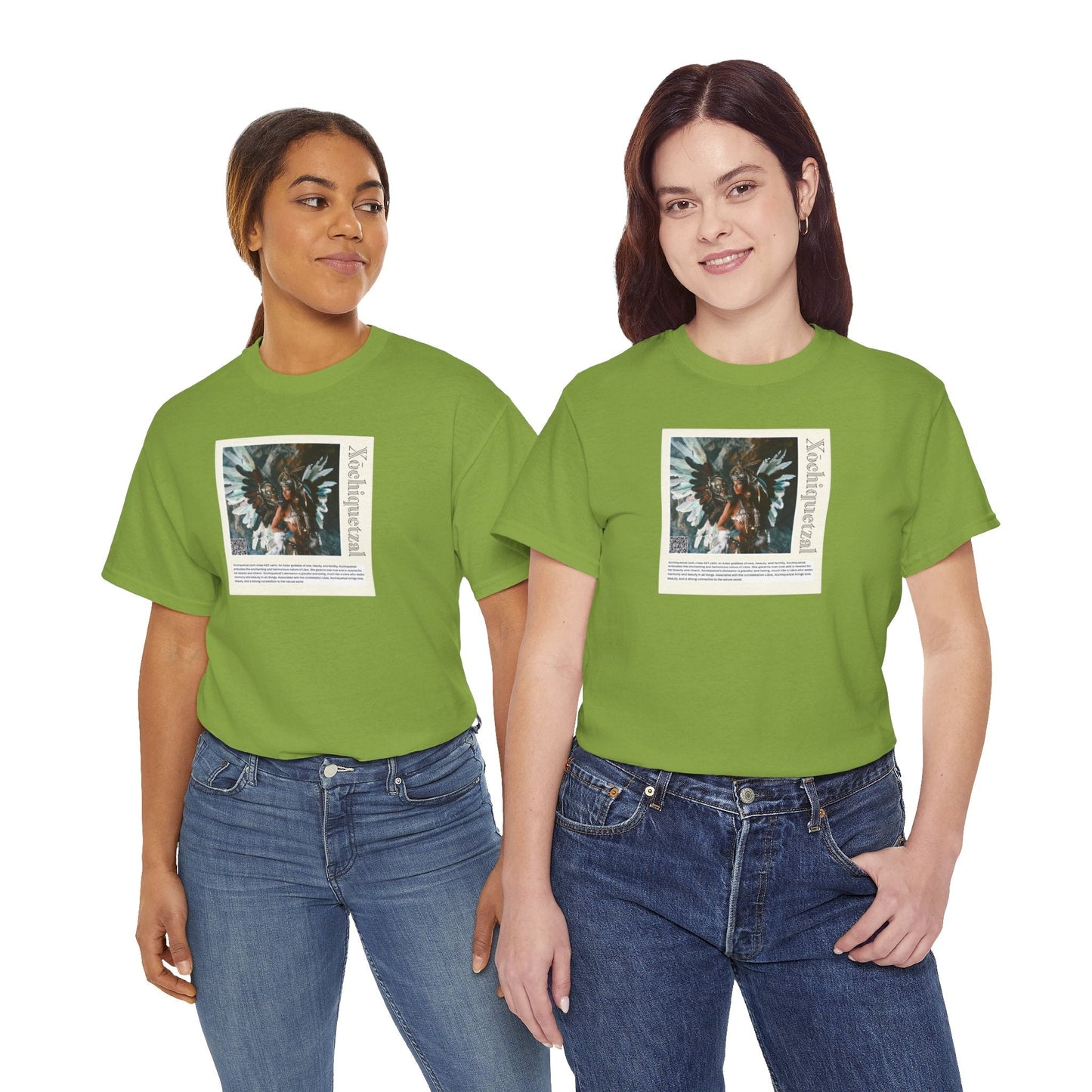 Xochiquetzal Aziza & Fae Unisex Heavy Cotton Tee