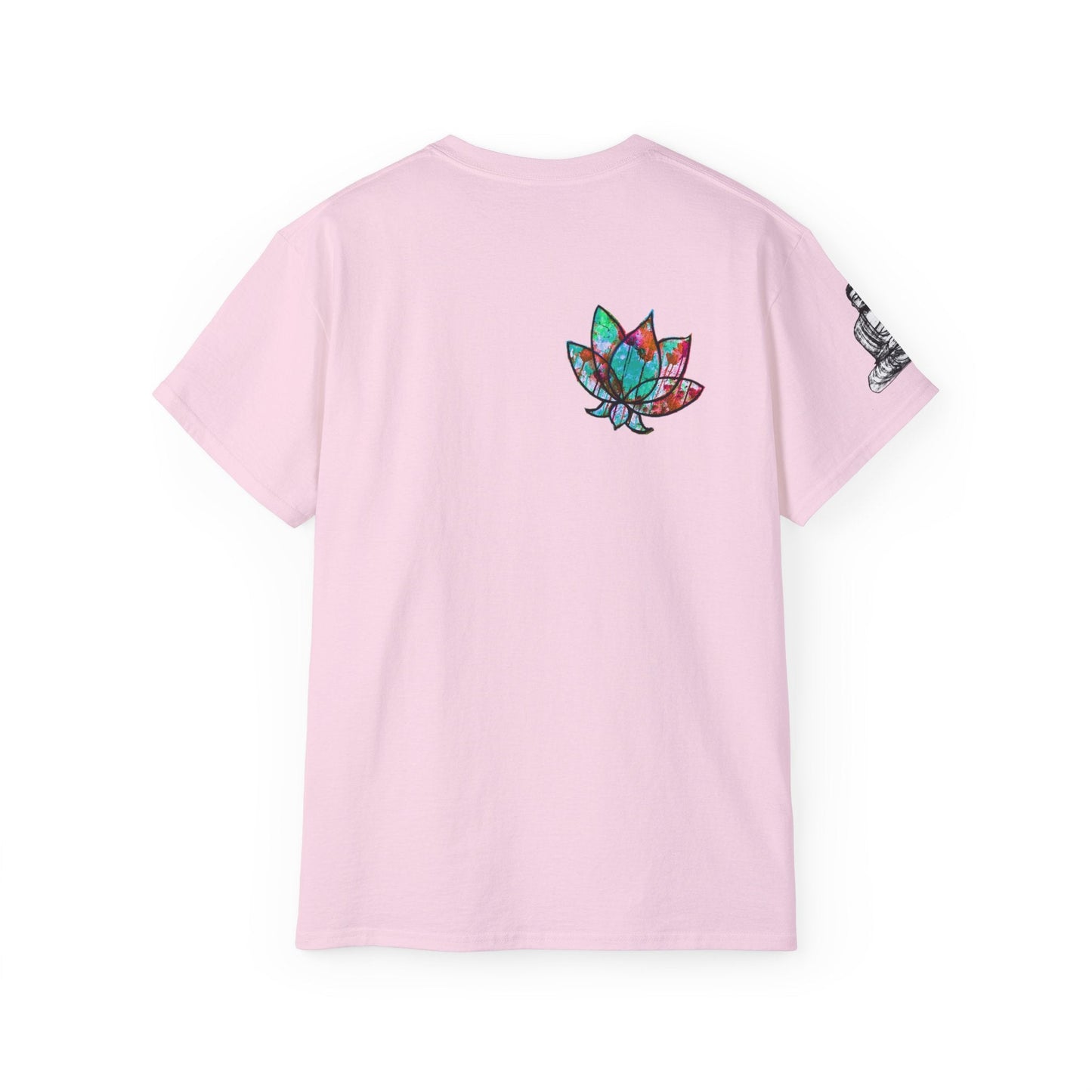 Fine Art Buddha Oil Paint Print Unisex Ultra Cotton Tee