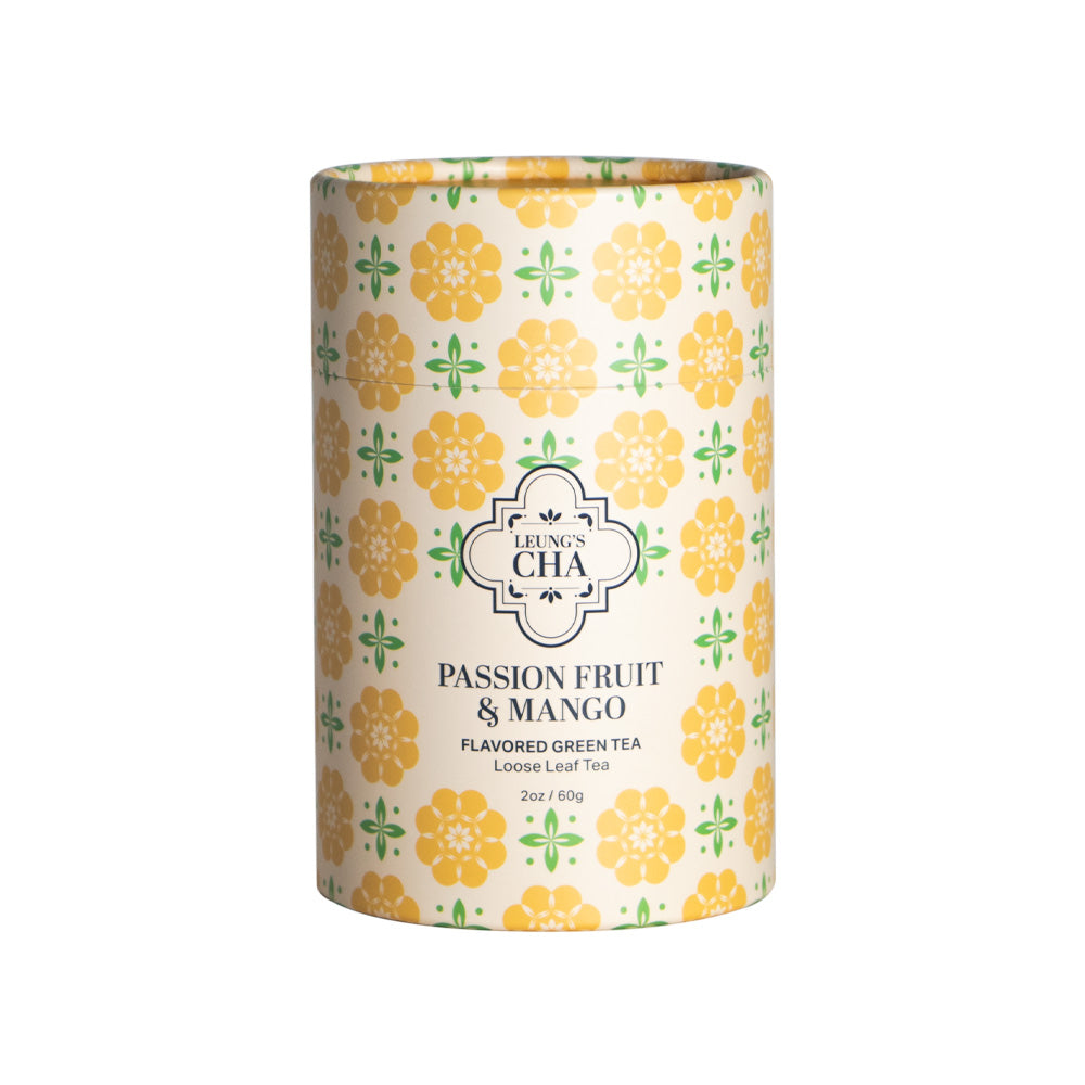 Leung's Cha Passion Fruit Mango Green Tea