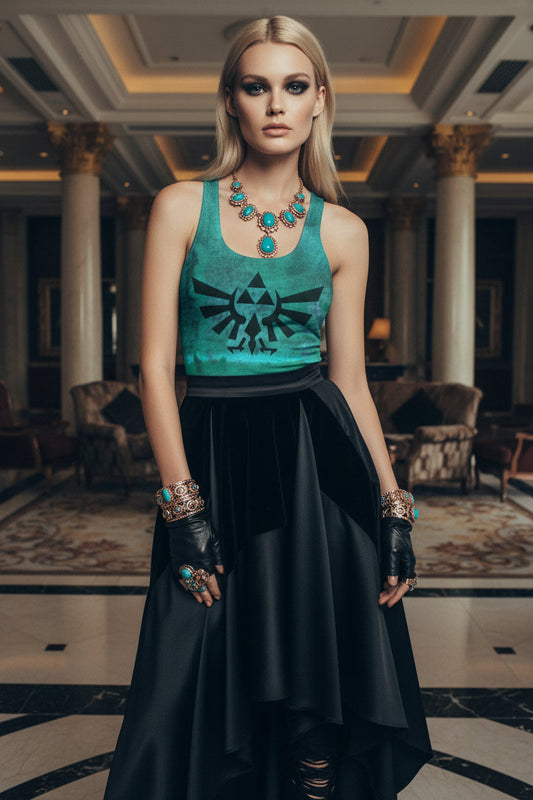 Secret Triforce Zelda Cotton Tank Top