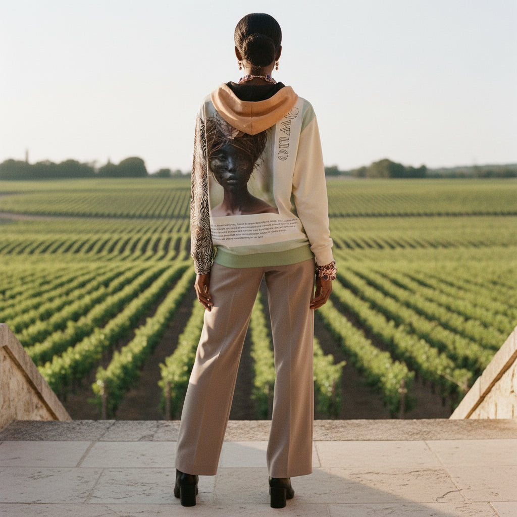 Owuo Aziza & Fae Unisex Pullover Hoodie Cotton