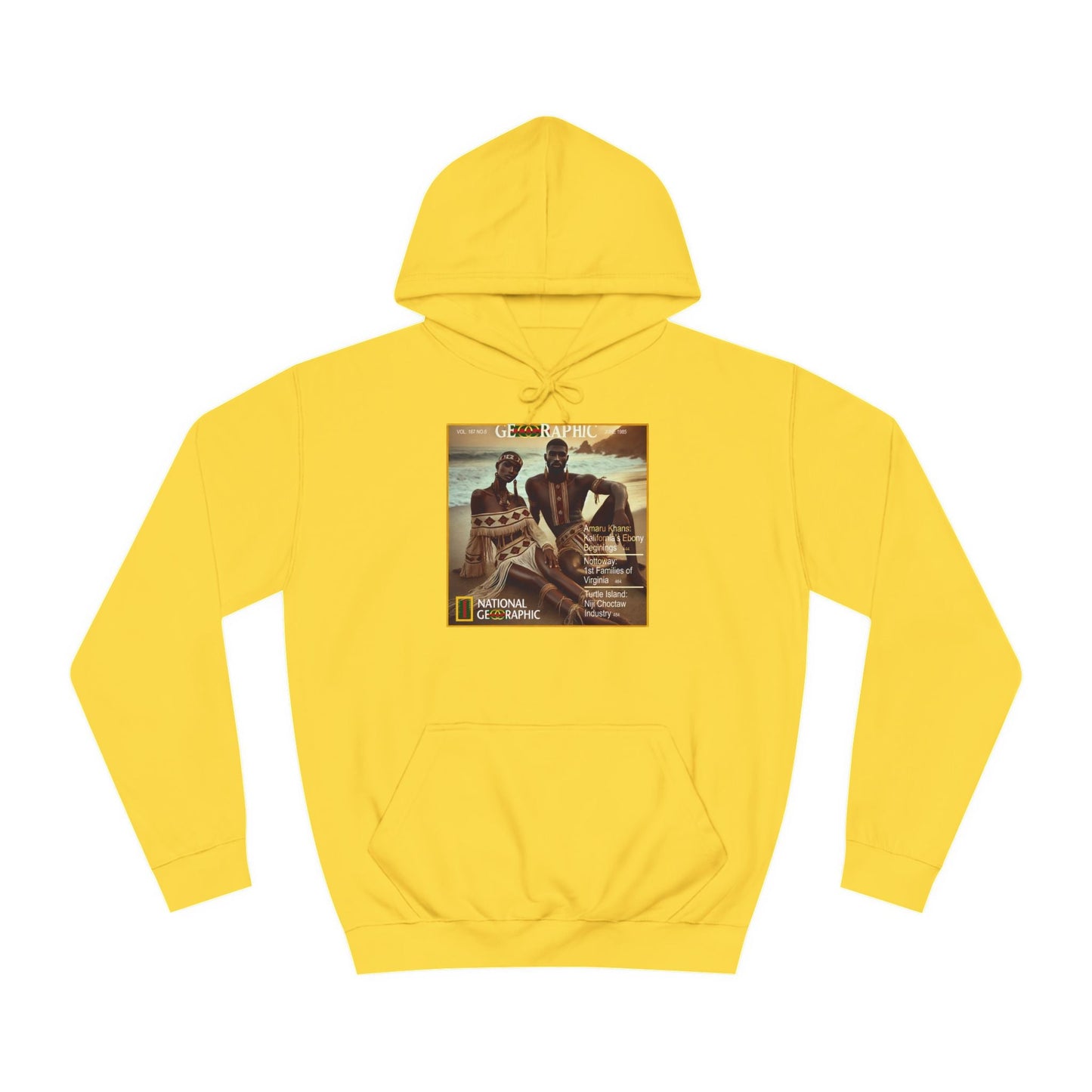 Amaru Turtle Island Unisex College Hoodie