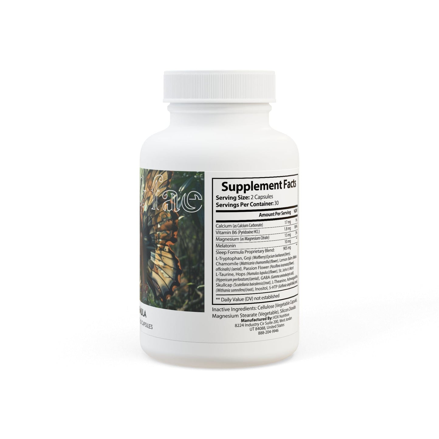 Aziza & Fae Sleep Supplement (60 Capsules)