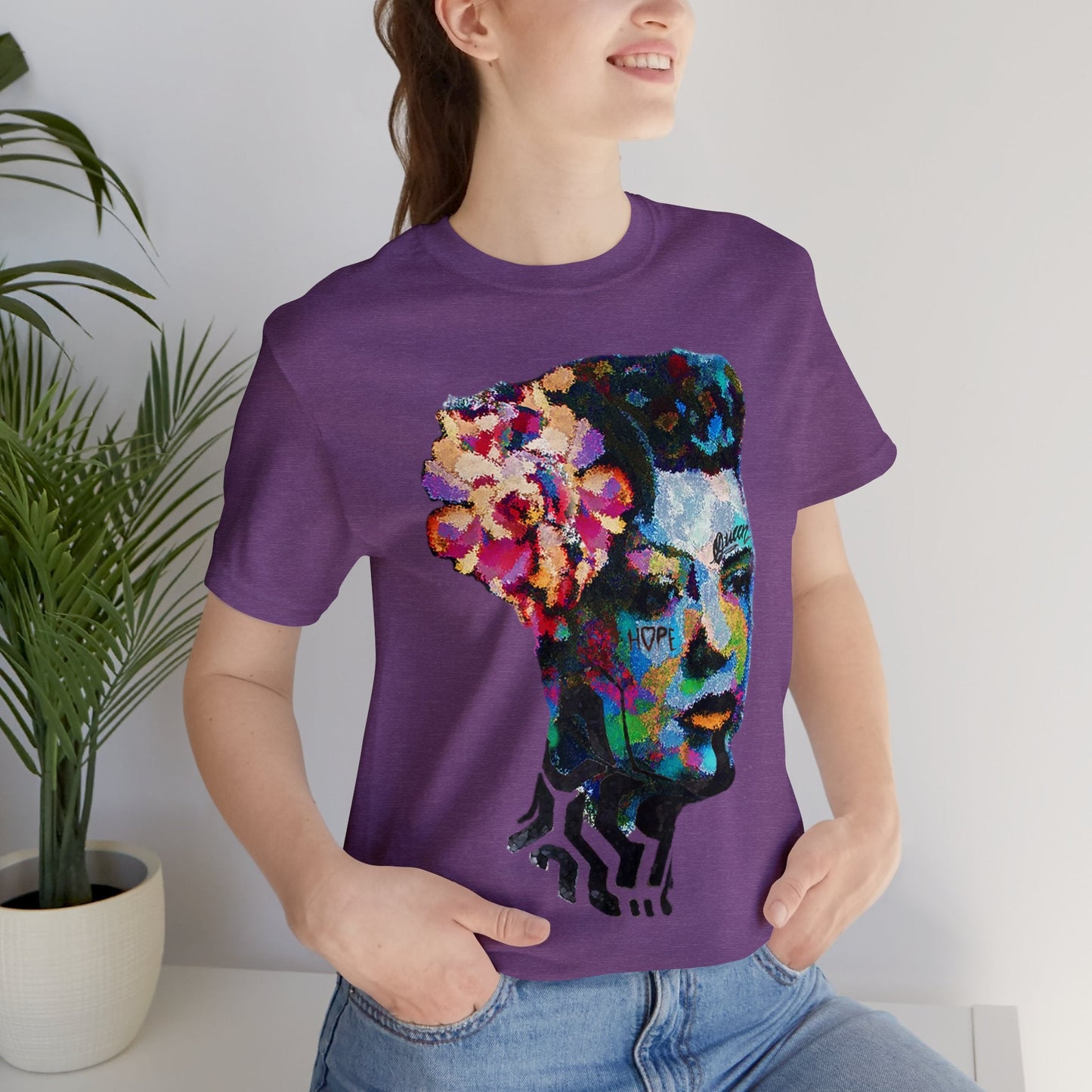 Billie Radical Unisex High End Cotton Short Sleeve Tee HUE+MAN Collective