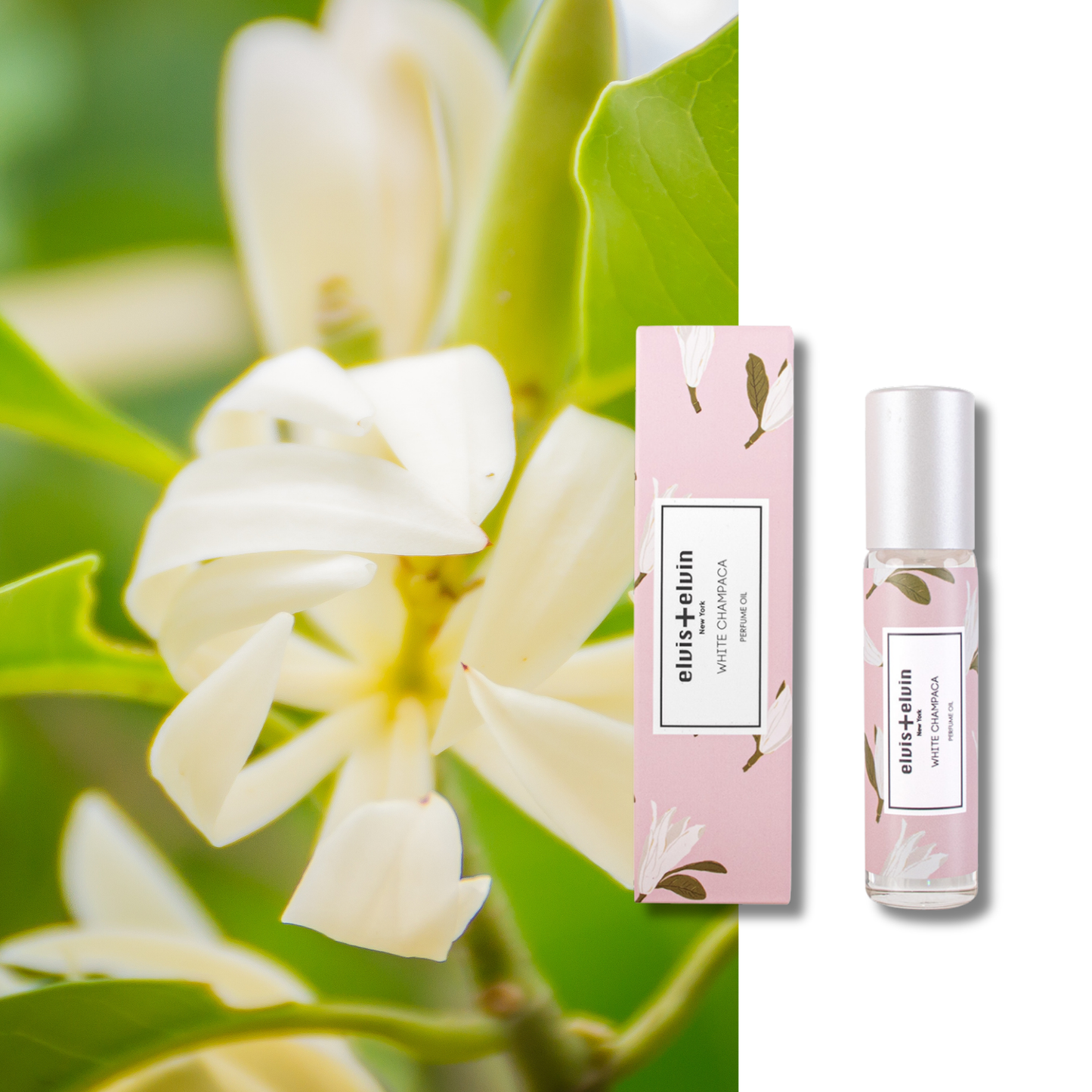 White Champaca Perfume Oil by elvis+elvin