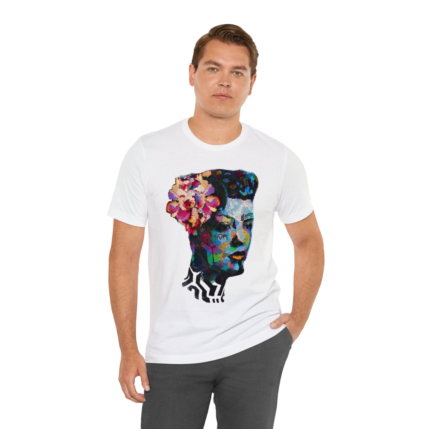 Billie Radical Unisex High End Cotton Short Sleeve Tee HUE+MAN Collective