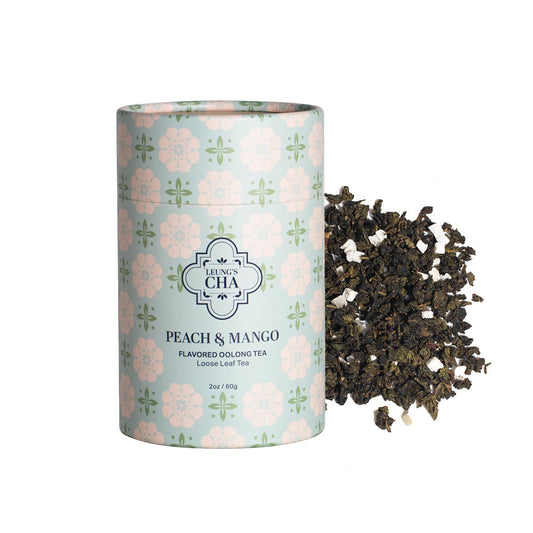 Leung's Cha Peach & Mango Oolong Tea
