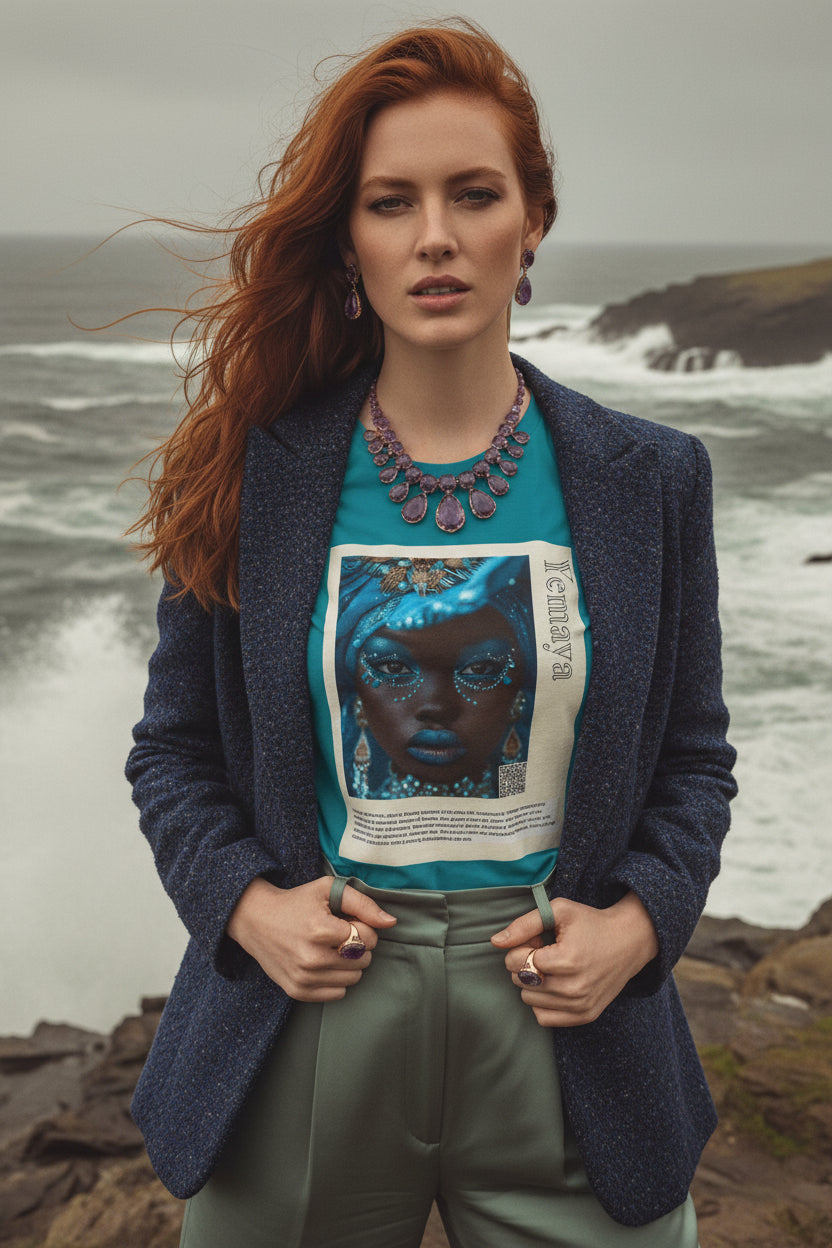 Yemaya Aziza & Fae Unisex Heavy Cotton Tee