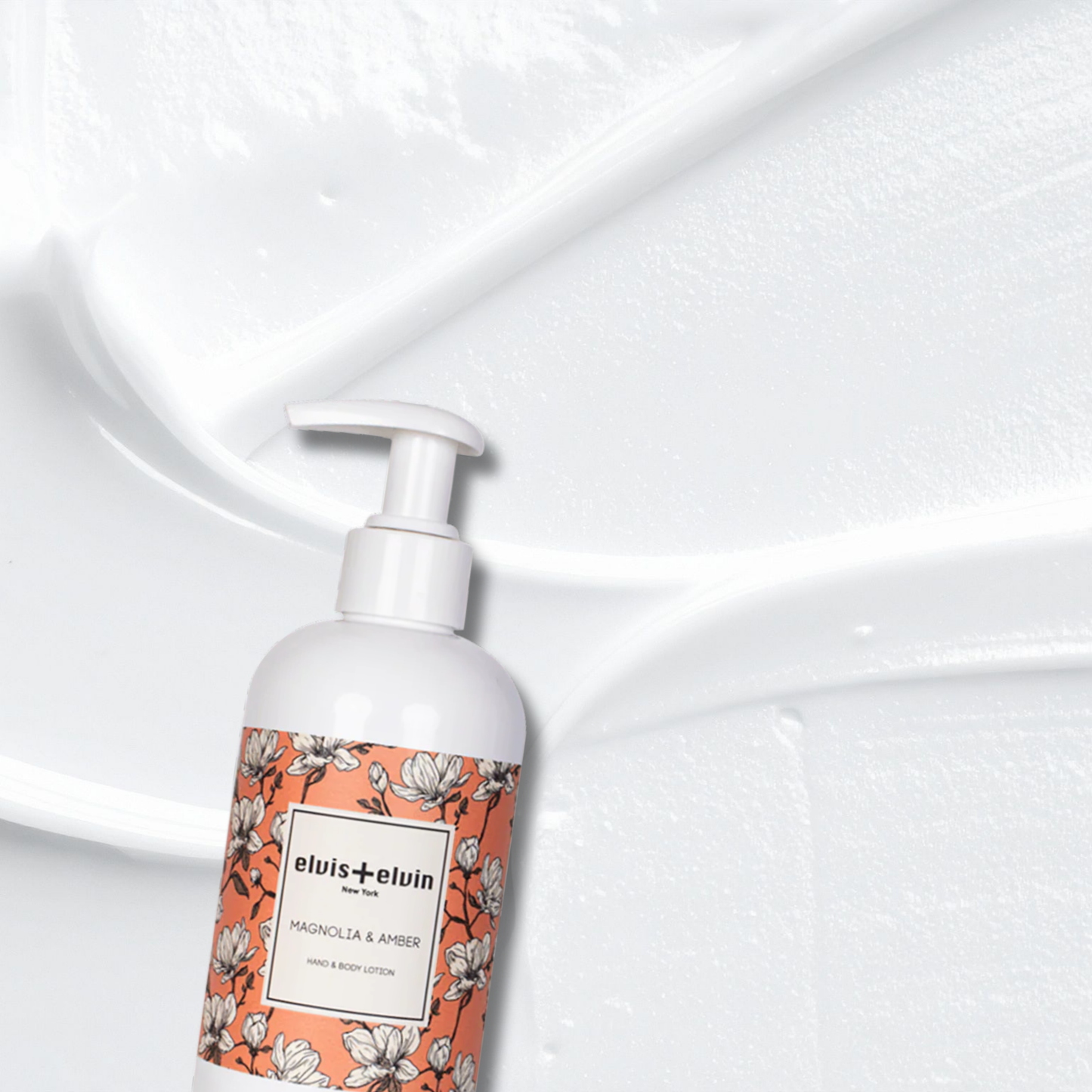 elvis+elvin Magnolia & Amber Hand & Body Lotion