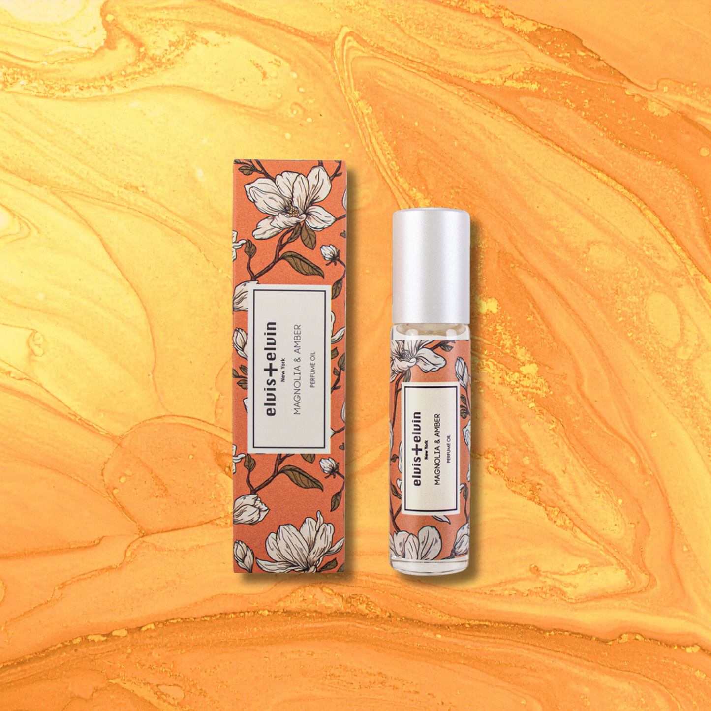 Magnolia & Amber Perfume Oil by elvis+elvin
