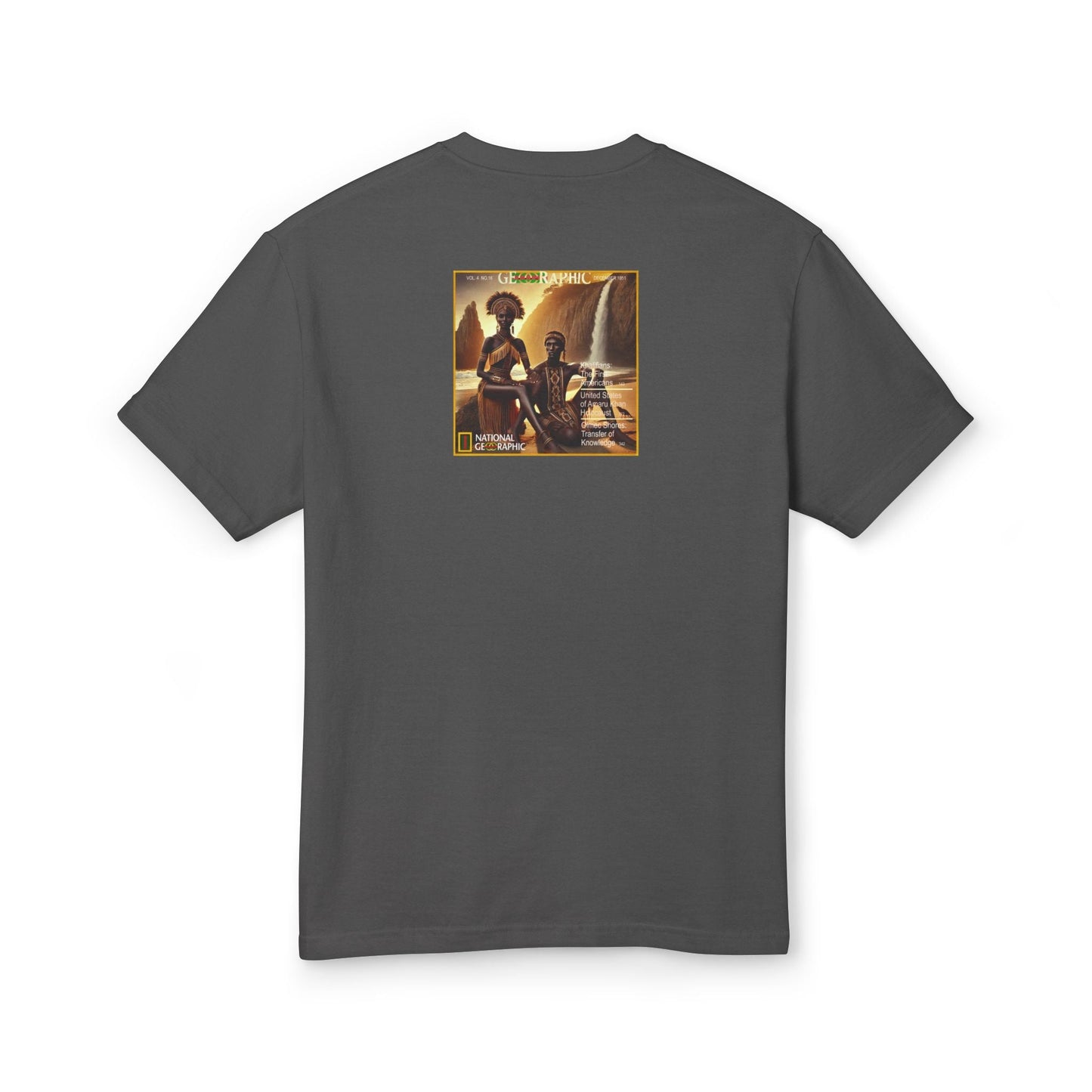 Nottoway Amaru Khan Aborigine Unisex Garment-Dyed Heavyweight Cotton Tee