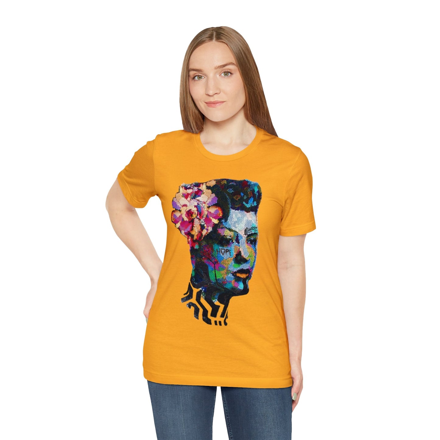 Billie Radical Unisex High End Cotton Short Sleeve Tee HUE+MAN Collective