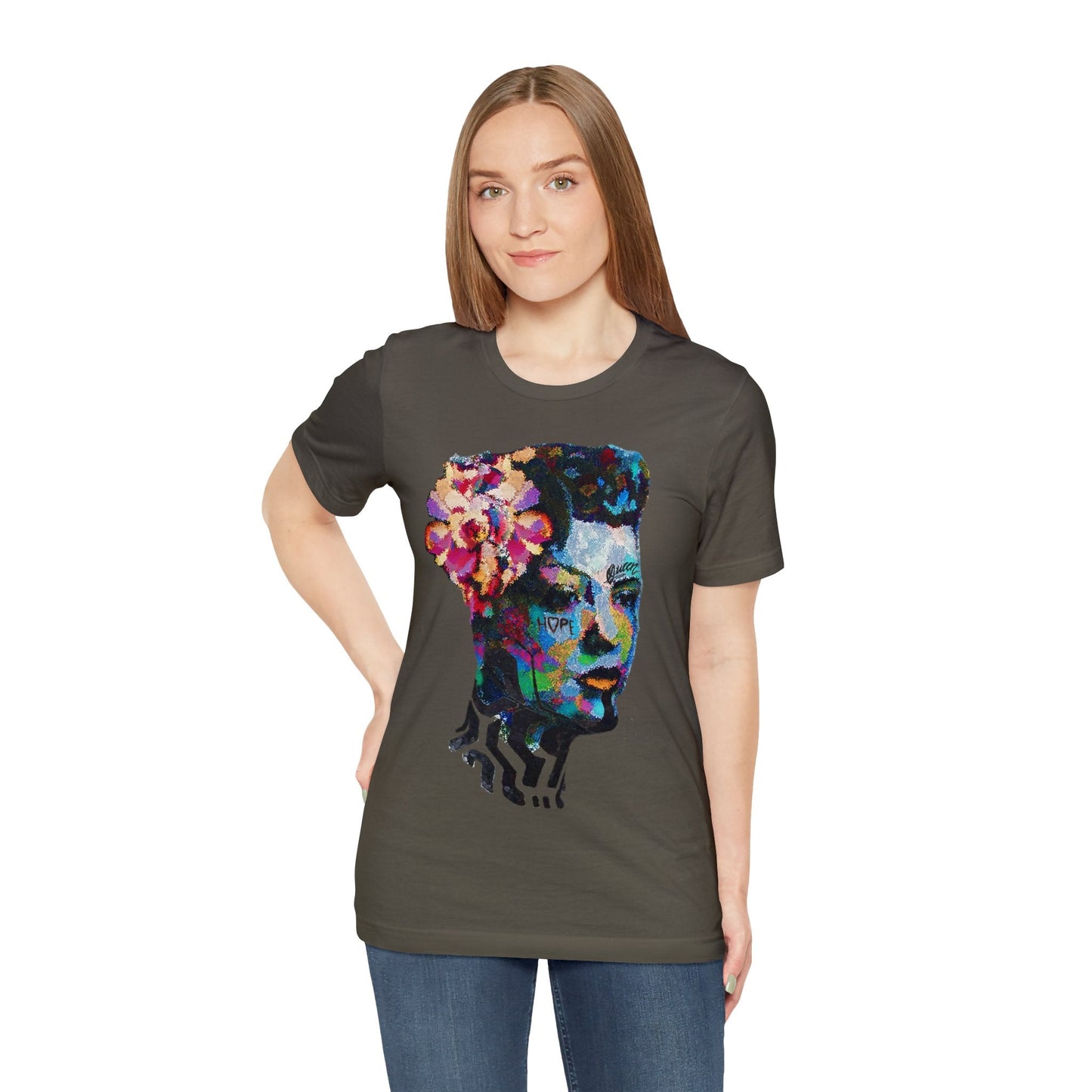 Billie Radical Unisex High End Cotton Short Sleeve Tee HUE+MAN Collective