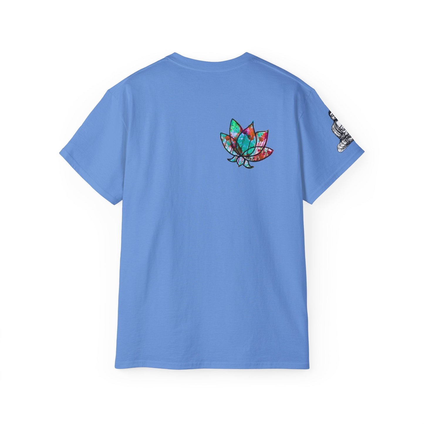 Fine Art Buddha Oil Paint Print Unisex Ultra Cotton Tee