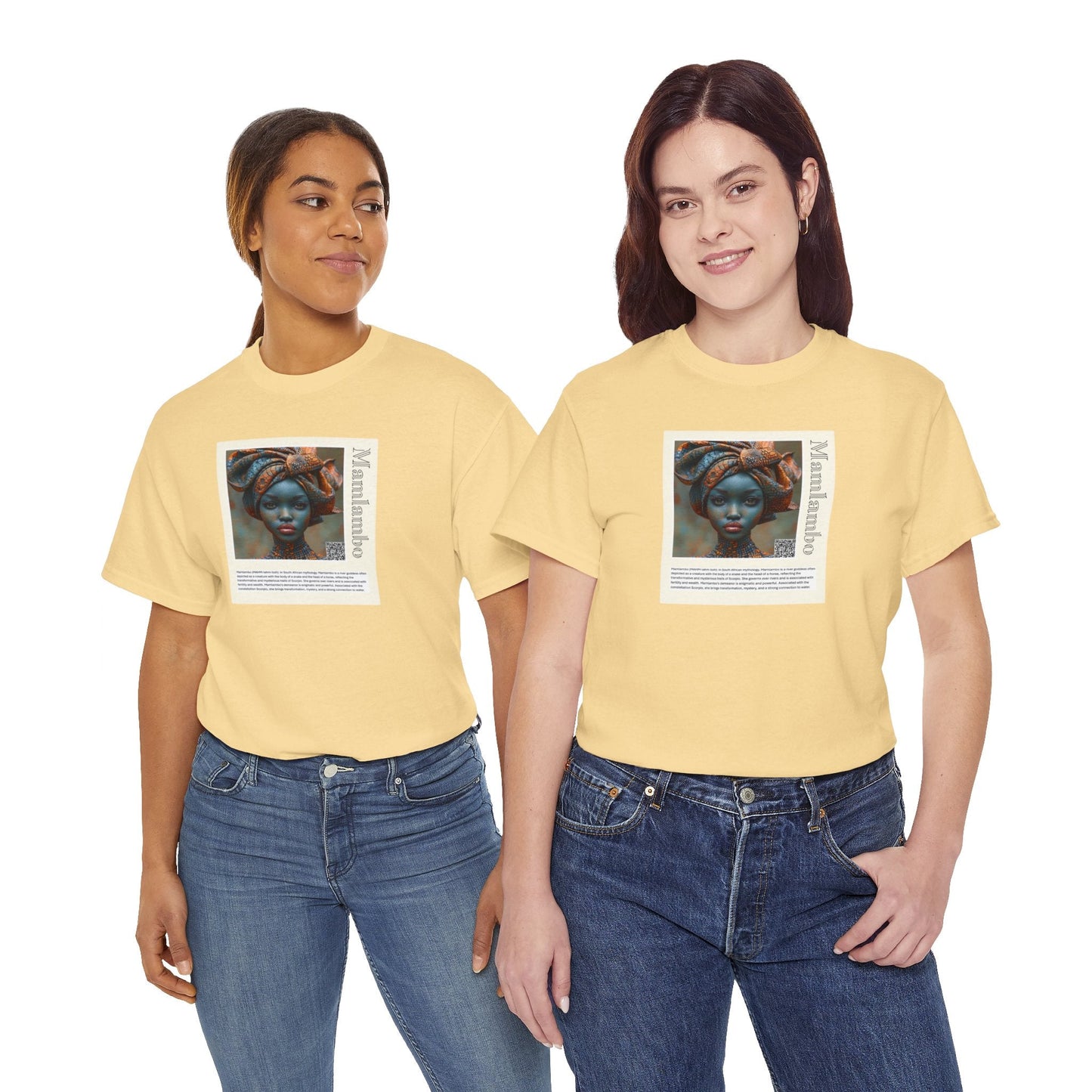 Mamlambo Aziza & Fae Unisex Heavy Cotton Tee