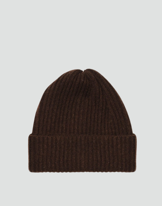 Cashmere Full Cardigan Beanie