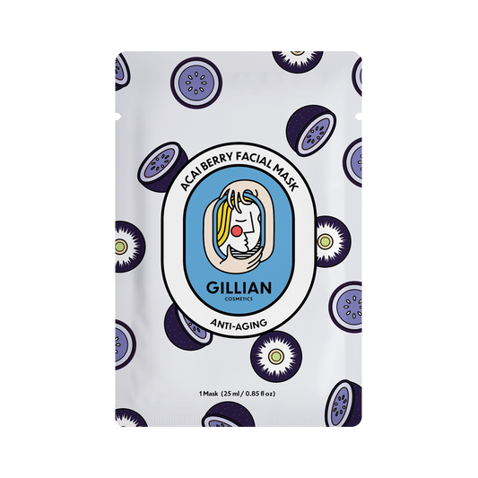 Gillian Cosmetics Acai Berry (Anti-aging) Sheet Mask