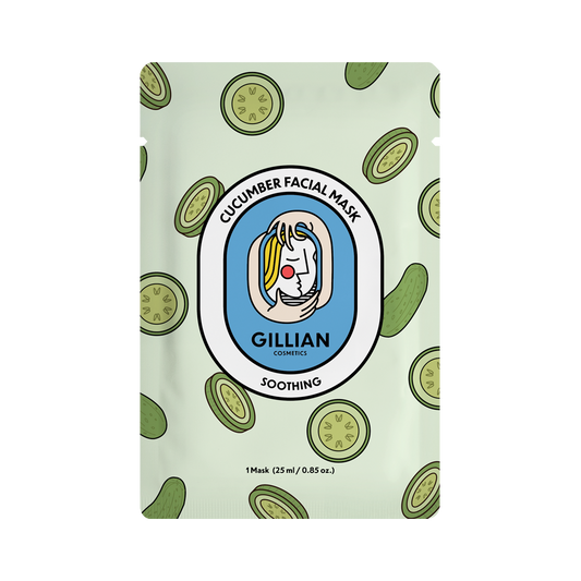 Gillian Cosmetics Cucumber (Soothing) Sheet Mask
