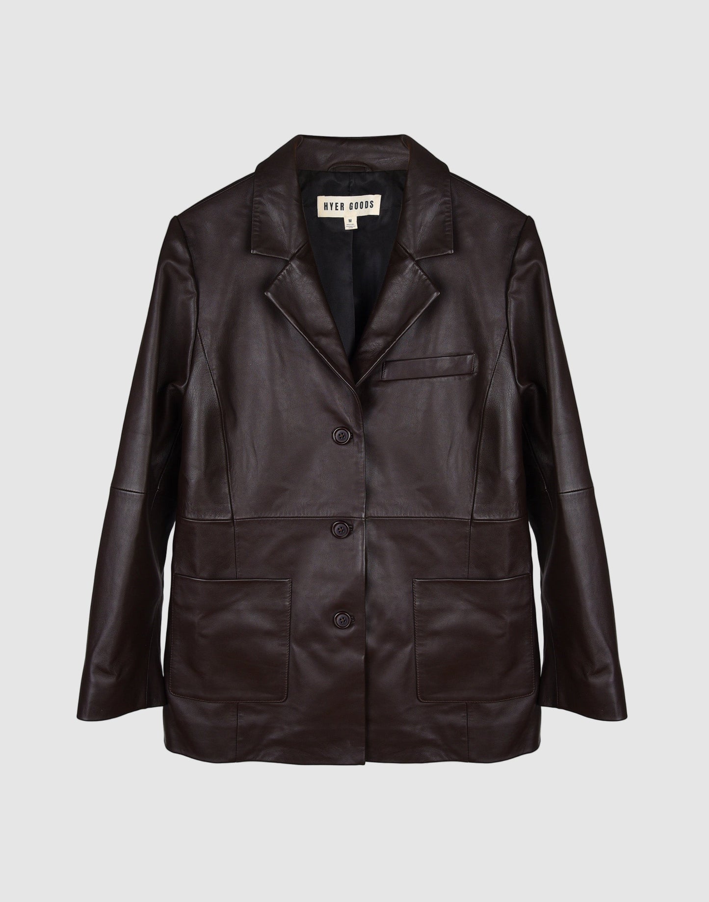 Deadstock Leather Blazer