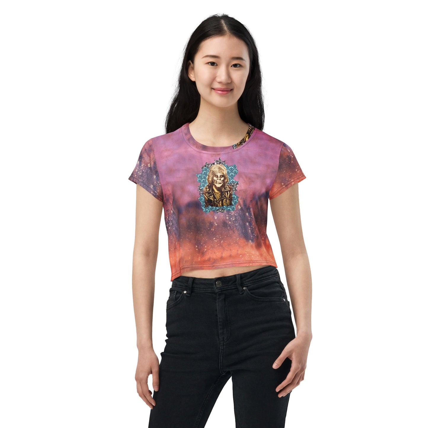 Detroit Punk Crop Top
