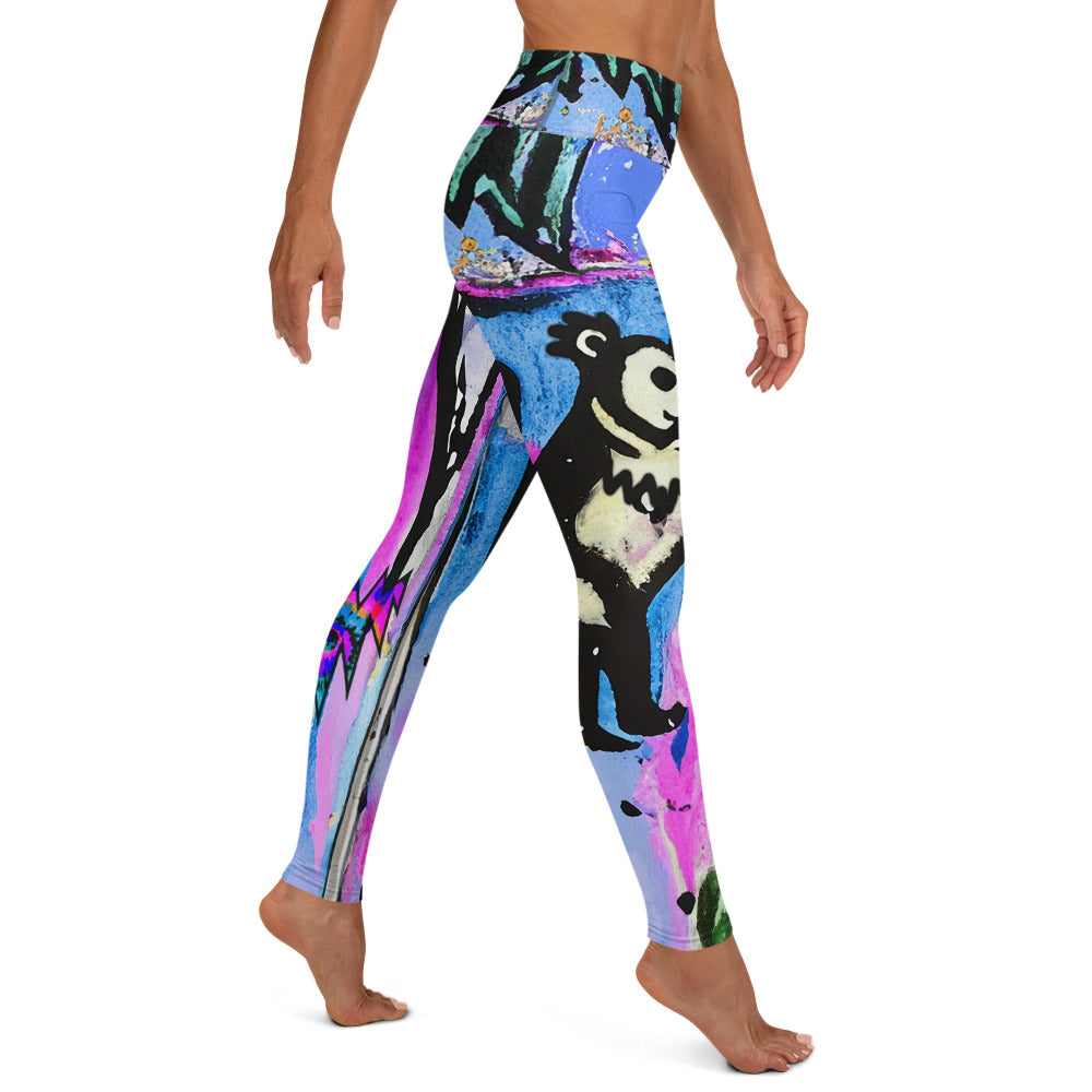Bears in Xtacy High Waist Leggings