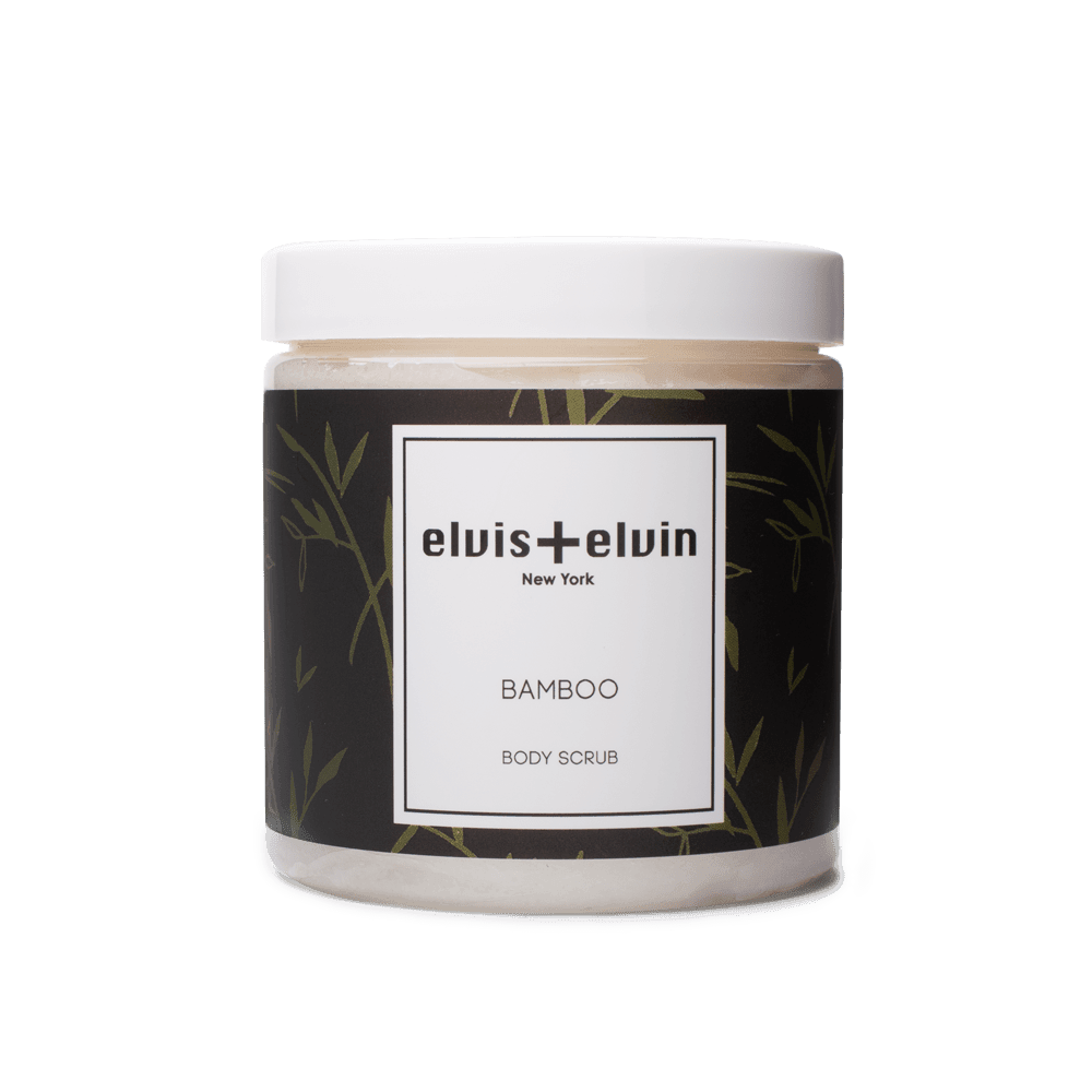 elvis+elvin Bamboo Body Scrub with Dead Sea Salt 300ml