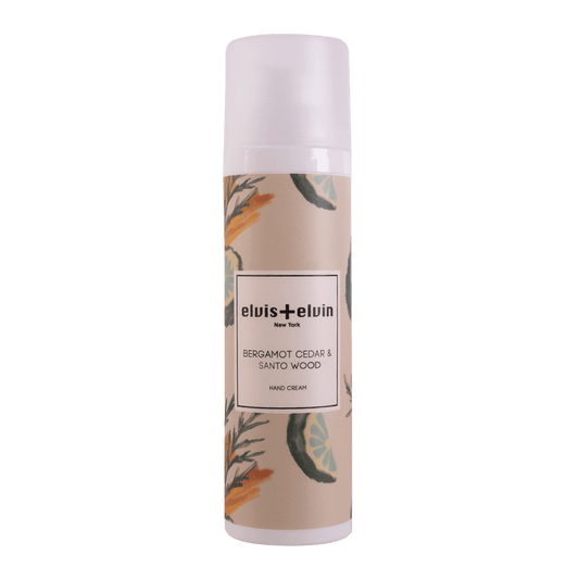 Bergamot Cedar & Santo Wood Fragrance Hand Cream by elvis+elvin