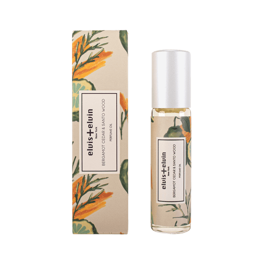 Bergamot Cedar & Santo Wood Perfume Oil by elvis+elvin