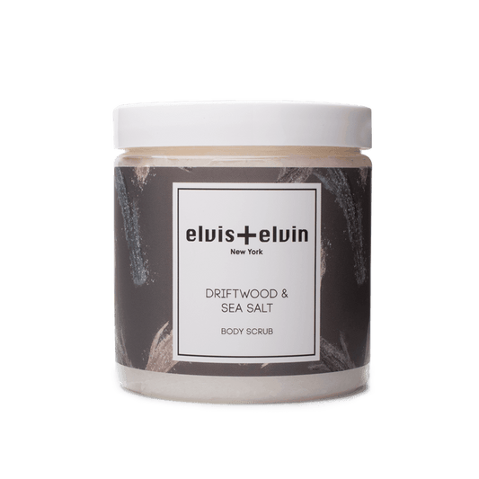 elvis+elvin Driftwood & Sea Salt Body Scrub with Dead Sea Salt 300ml
