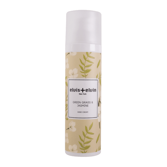 Green Grass & Jasmine Fragrance Hand Cream by elvis+elvin