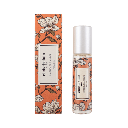 Magnolia & Amber Perfume Oil by elvis+elvin