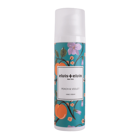 Peach & Violet Fragrance Hand Cream by elvis+elvin