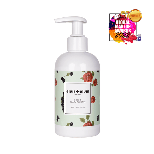 elvis+elvin Rose & Black Currant Hand & Body Lotion