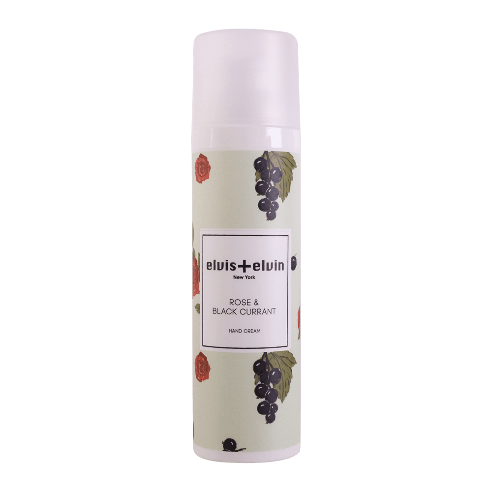 Rose & Black Currant Fragrance Hand Cream by elvis+elvin