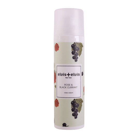 Rose & Black Currant Fragrance Hand Cream by elvis+elvin